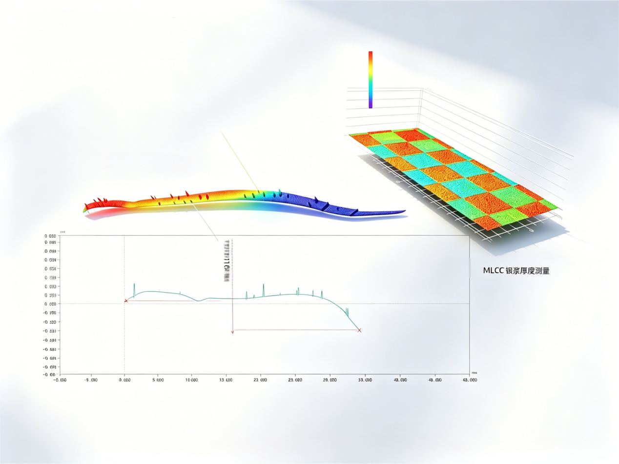 MLCC 银浆厚度标准化检测方法（Detection Method），详解光学 3D 轮廓仪工业落地应用优势